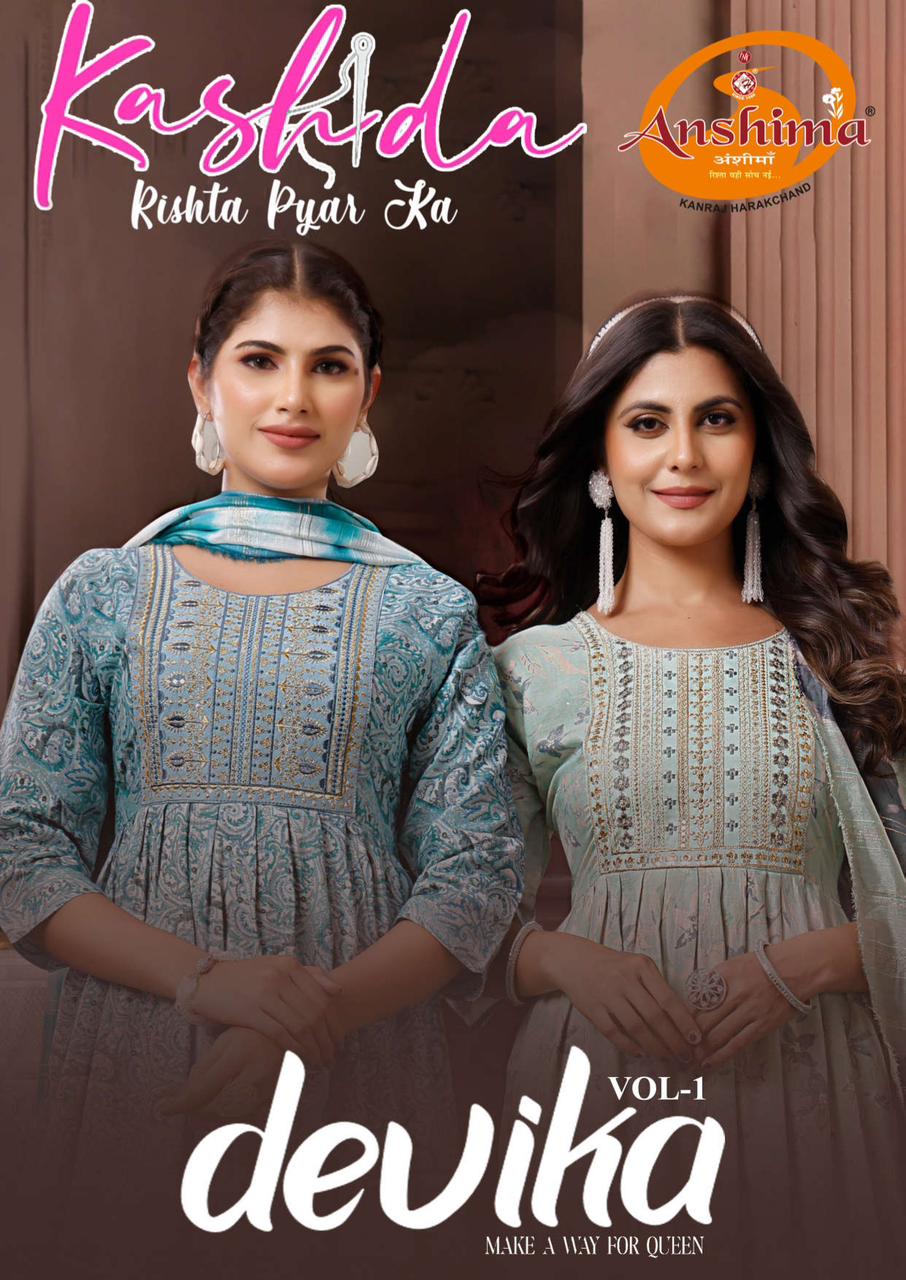 KASHIDA KURTI DEVIKA VOL 1